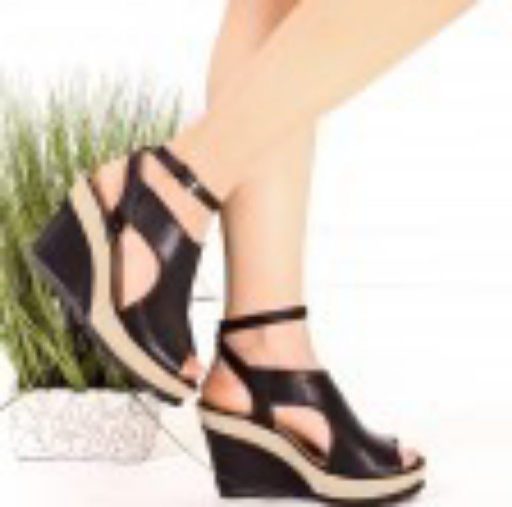 Fergie Black Sandal